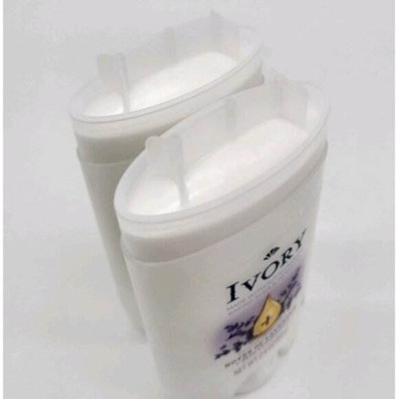 Ivory Gentle Deodorant Stick Hint of Lavender + Skin Conditioner 2.4 oz (2) - Picture 4 of 4